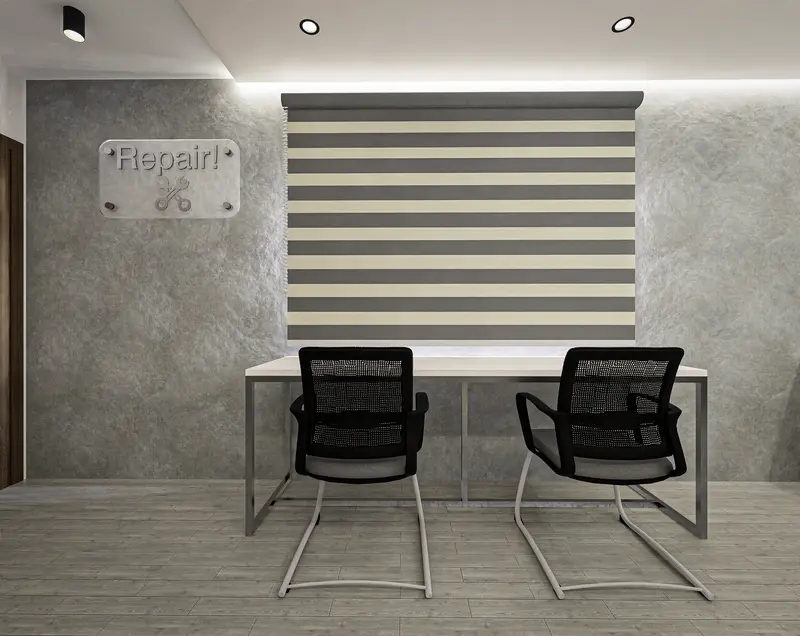 Render: oficinas. Sede educativa de aviación en Bogotá, Decord Design