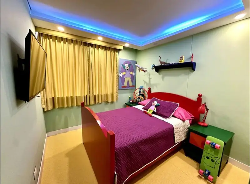Fotografía de obra terminada: cocina y habitación temáticas. Apartamento temático en Bogotá, Decord Design